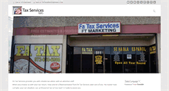 Desktop Screenshot of fataxservices.com